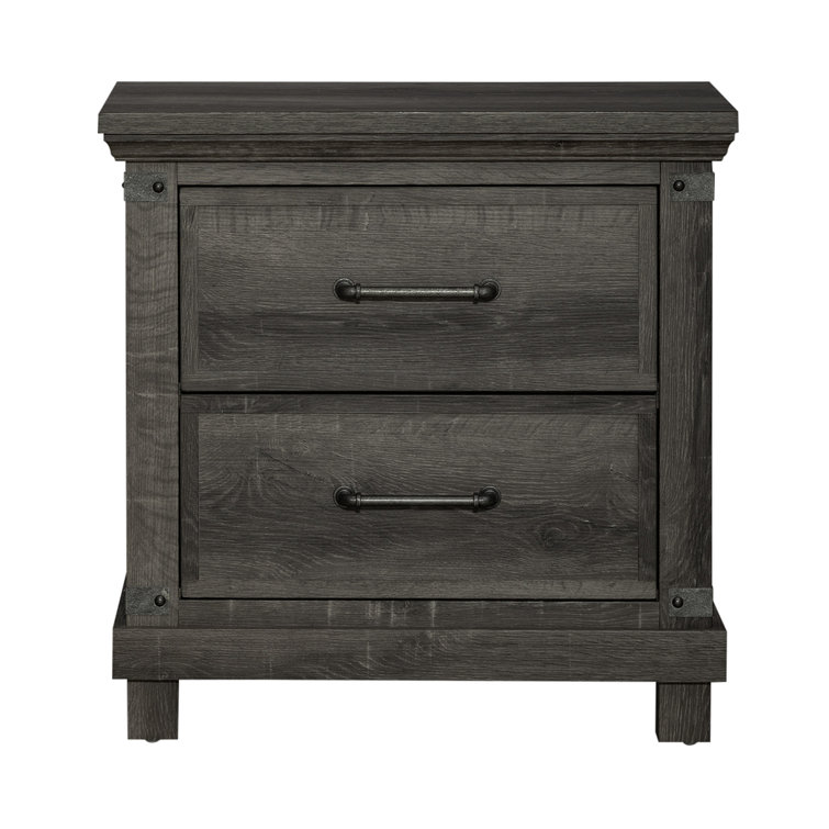 Lafever 3 drawer solid 2024 wood nightstand